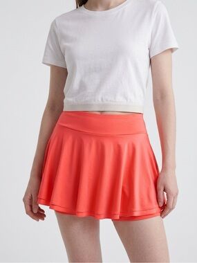 Pink XXL Ruffled Skort